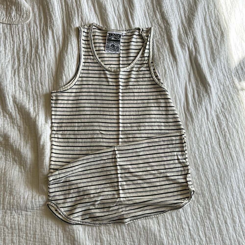 Striped Jungmaven tank top